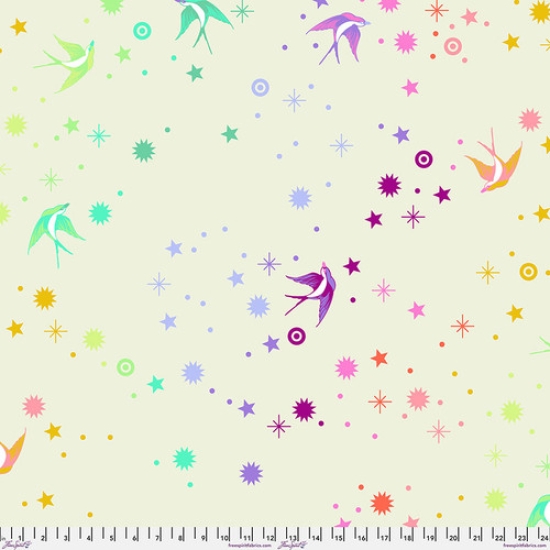 Tula Pink - Fairy Dust XL - Cotton Candy - Patchwork Baumwolle - Quilting Backing Fabric - ÜBERBREITE 274 cm